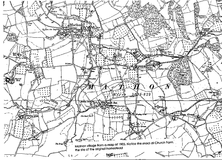 Mathon Village 1905